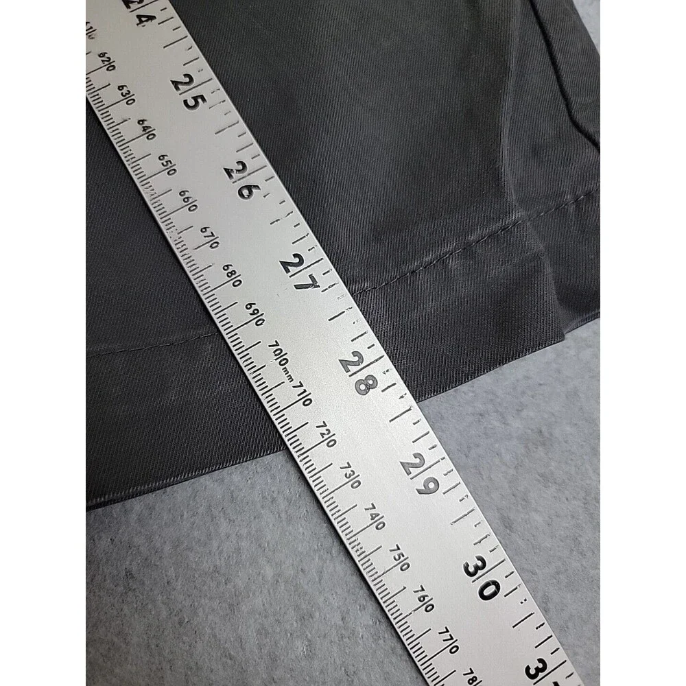 Banana Republic‎ Pants Mens 30x30 Rapid Chinos Charcoal Gray Flat Stretch Preppy